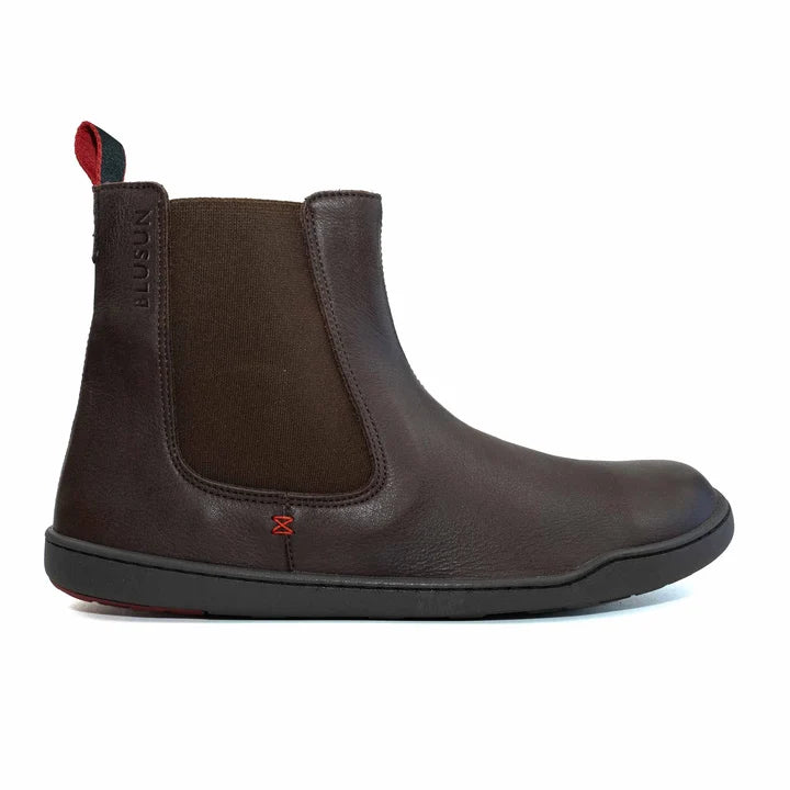 BLUSUN 300W Smooth Leather Boot Brown
