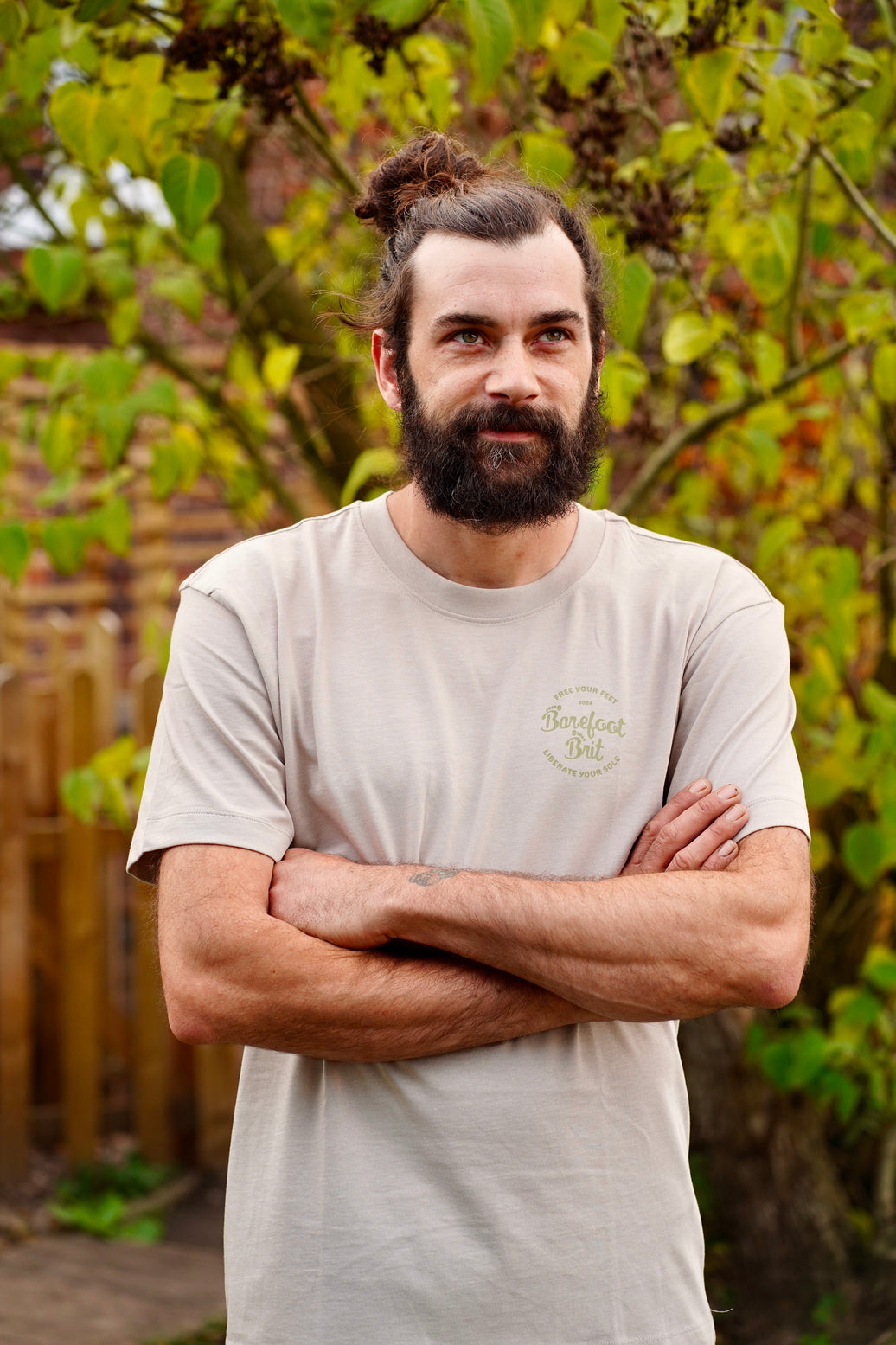 Stone-coloured barefoot trainers, the first shoes that inspired Barefoot Brit Shop