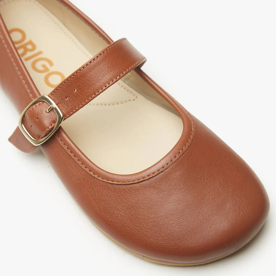 Origo The Women's Classic Mary Jane Natural Leather