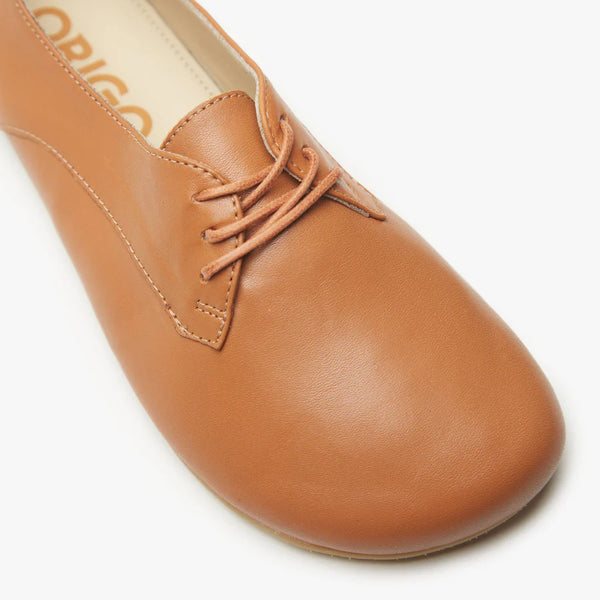 Origo women's derby natural leather barefoot shoes by Origo