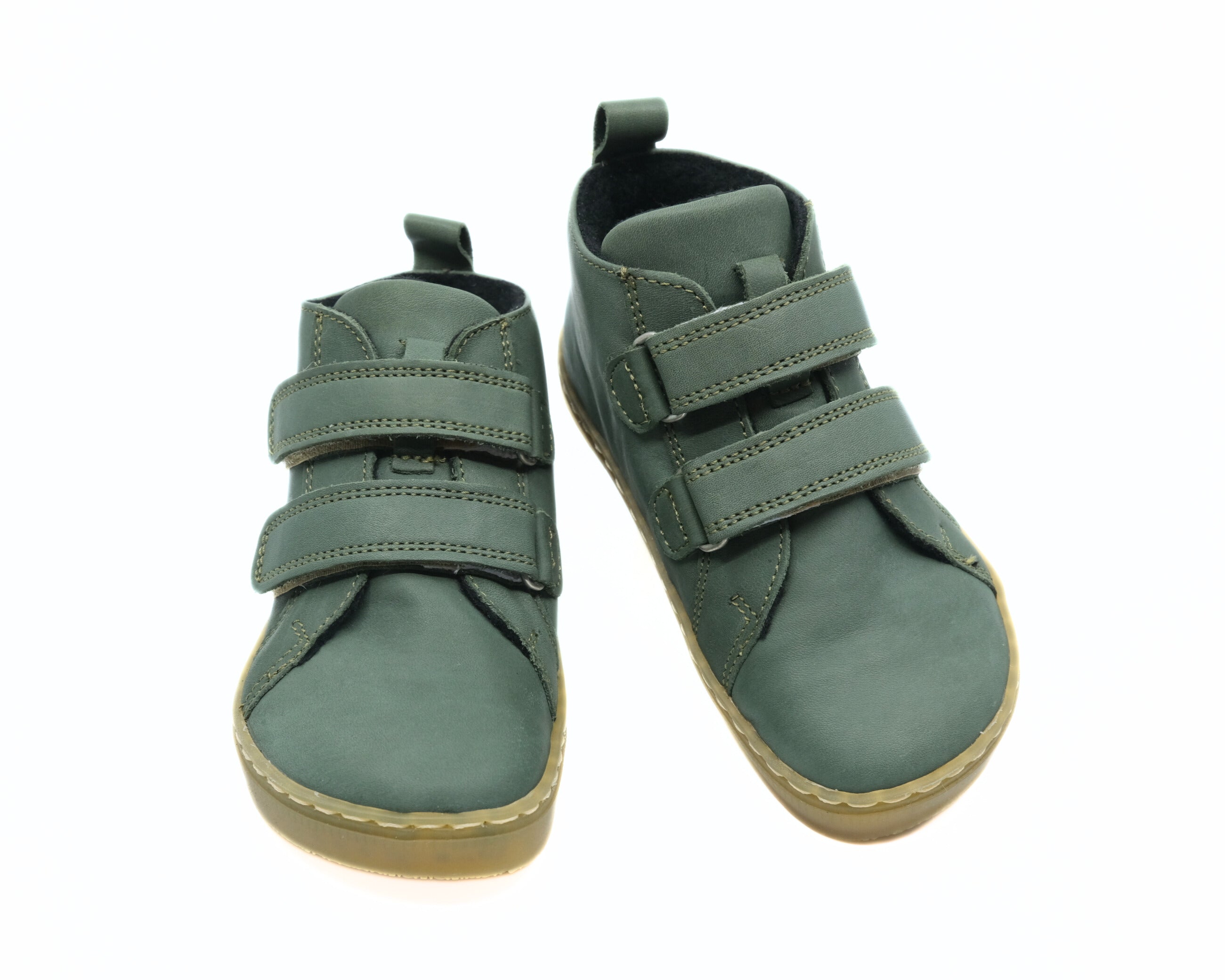 OK Bare Lime Olive Winter Barefoot Boots