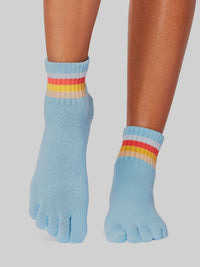 ToeSox Melody Full Toe yoga socks, main view