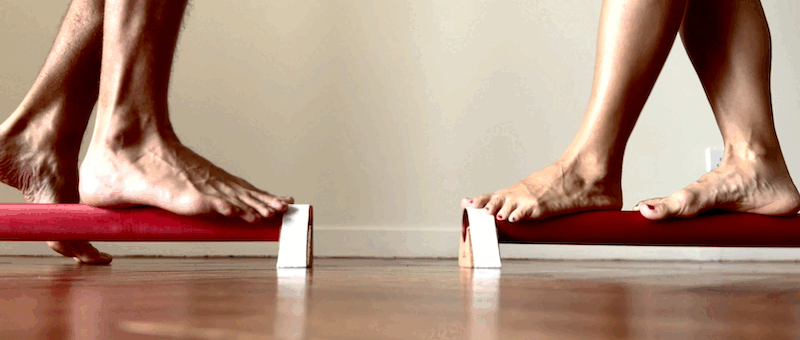 NeuroBeam™ | Adaptive Textured Foot-Stimulating Barefoot Balance Bar