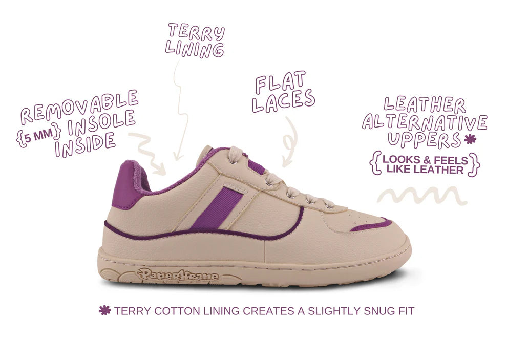 PaperKrane PLUM RETRO LOWS