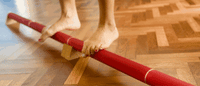NeuroBeam™ | Adaptive Textured Foot-Stimulating Barefoot Balance Bar