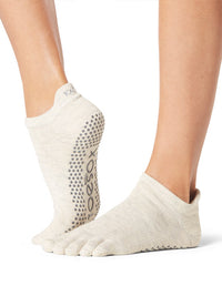 ToeSox low rise full toe yoga grip socks - additional view 6