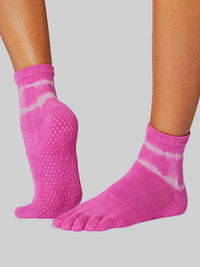 ToeSox Melody Full Toe yoga socks, colourway view