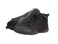 Black Ballop Corso Mid Cut barefoot shoe designed for cooler-weather everyday wear