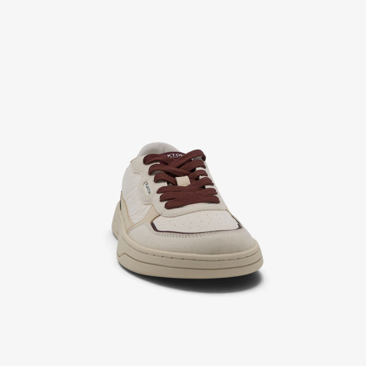 Amai Womens Barefoot Trainers Wrinkled Beige Print - lifestyle view 2