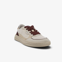 Amai Womens Barefoot Trainers Wrinkled Beige Print - on-foot view 2