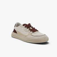 Amai Womens Barefoot Trainers Wrinkled Beige Print - on-foot view 1
