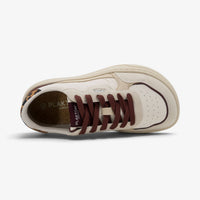 Amai Womens Barefoot Trainers Wrinkled Beige Print - angle view 2