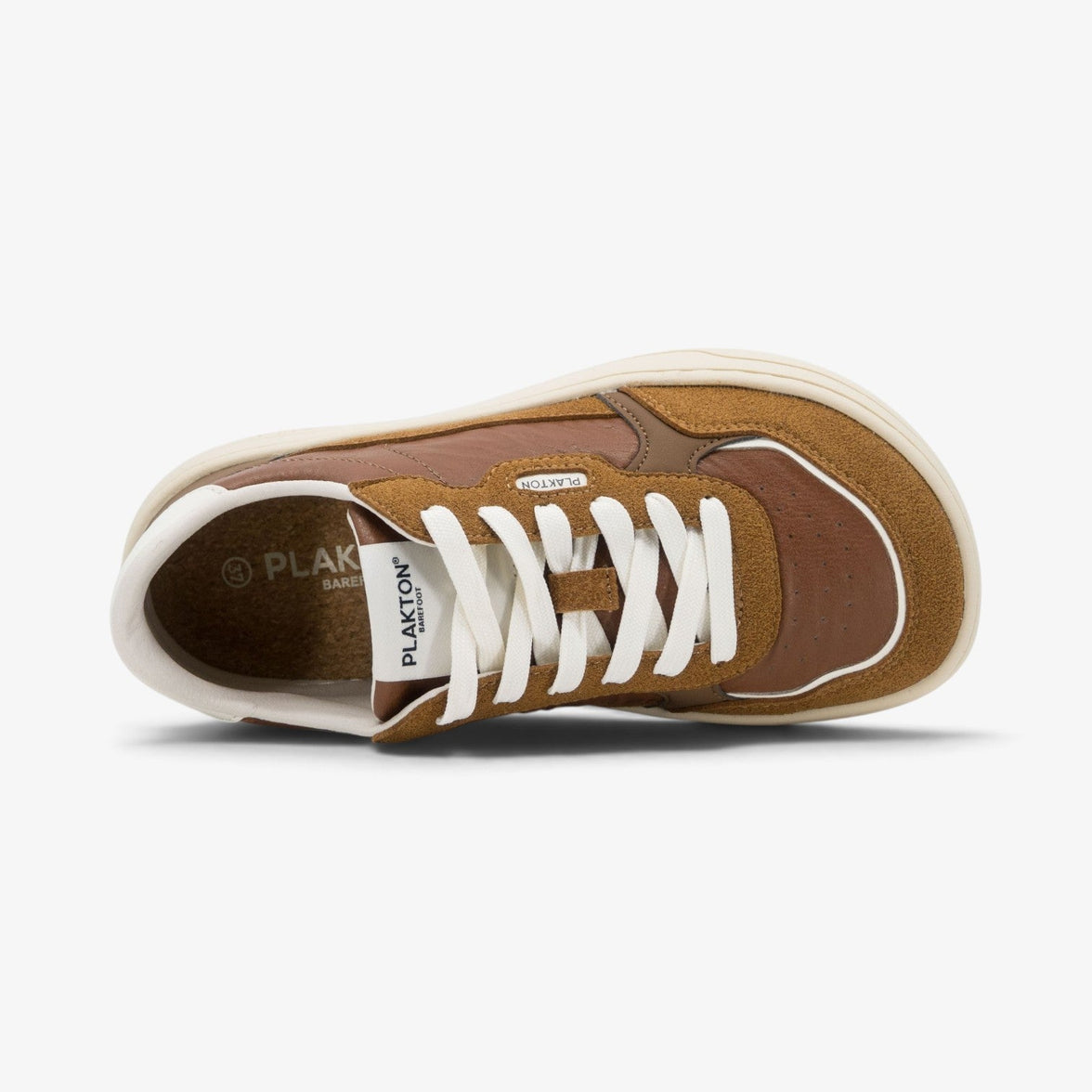 Amai Womens Barefoot Trainers Wrinkled Cuero - angle view 2