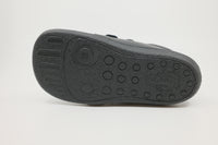 Beda Barefoot Leather Trainers School Shoes – Just Black