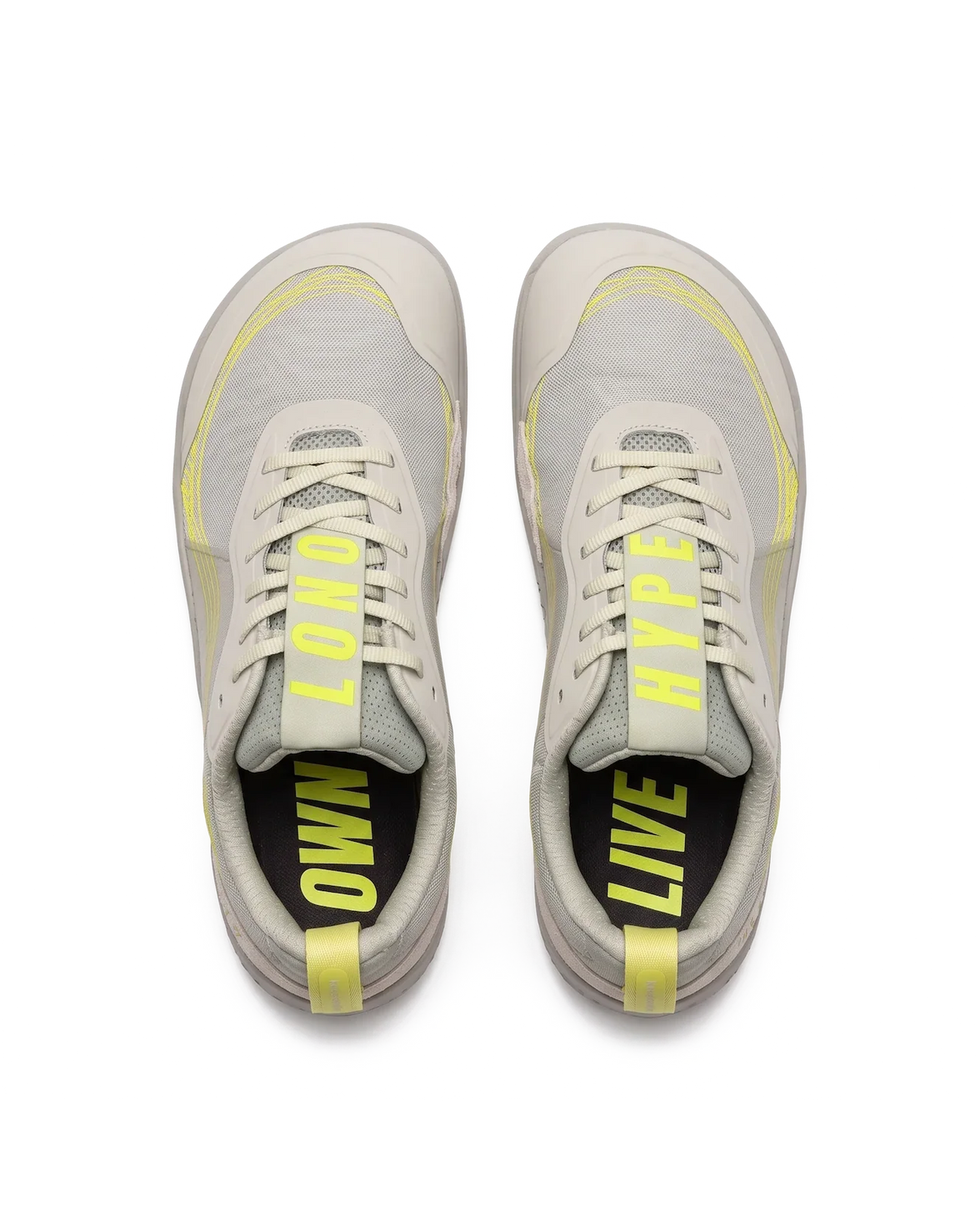 LONO HYPE, Flashy Grey, top view