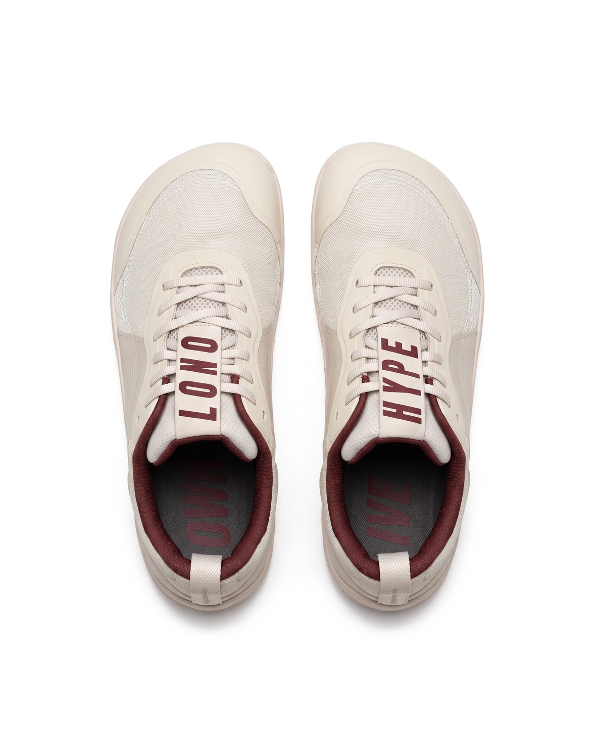 LONO HYPE Barefoot Cross-Training Shoes, top view