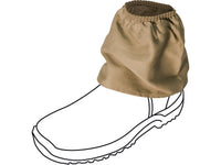Standard Cotton Sox Saver overboots, tan colour