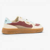 Amai Womens Barefoot Trainers - Wrinkled Burgundy/Blue