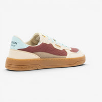 Amai Womens Barefoot Trainers - Wrinkled Burgundy/Blue