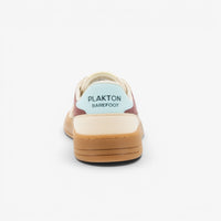 Amai Womens Barefoot Trainers - Wrinkled Burgundy/Blue