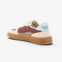 Amai Womens Barefoot Trainers - Wrinkled Burgundy/Blue
