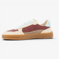 Amai Womens Barefoot Trainers - Wrinkled Burgundy/Blue