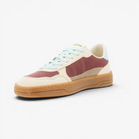 Amai Womens Barefoot Trainers - Wrinkled Burgundy/Blue