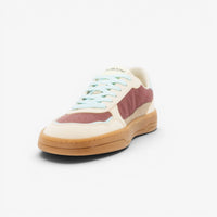 Amai Womens Barefoot Trainers - Wrinkled Burgundy/Blue