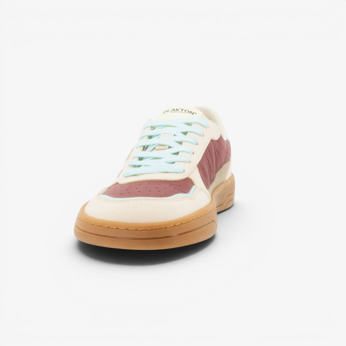 Amai Womens Barefoot Trainers - Wrinkled Burgundy/Blue