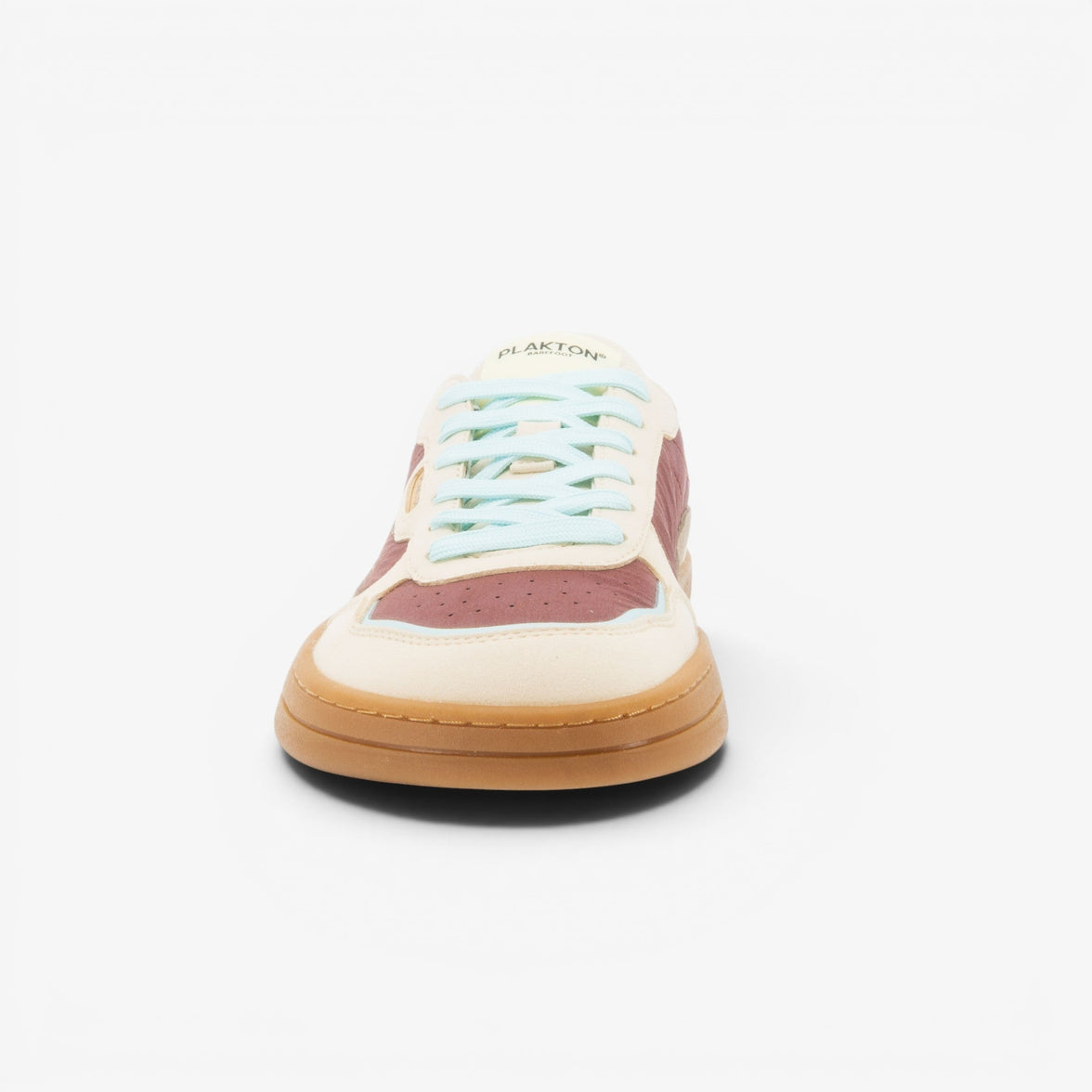 Amai Womens Barefoot Trainers - Wrinkled Burgundy/Blue