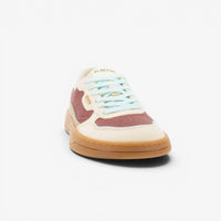 Amai Womens Barefoot Trainers - Wrinkled Burgundy/Blue