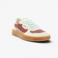 Amai Womens Barefoot Trainers - Wrinkled Burgundy/Blue