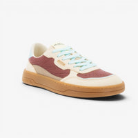 Amai Womens Barefoot Trainers - Wrinkled Burgundy/Blue