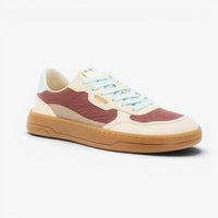 Amai Womens Barefoot Trainers - Wrinkled Burgundy/Blue