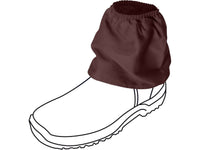 Standard Cotton Sox Saver overboots, brown colour