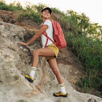 LONO WILD, Mustard, on-foot lifestyle photograph