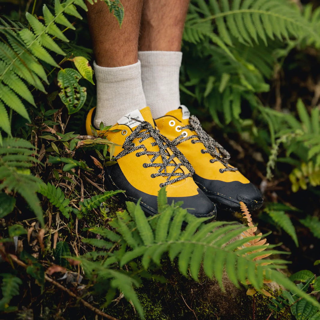 LONO WILD, Mustard, on-foot lifestyle photograph