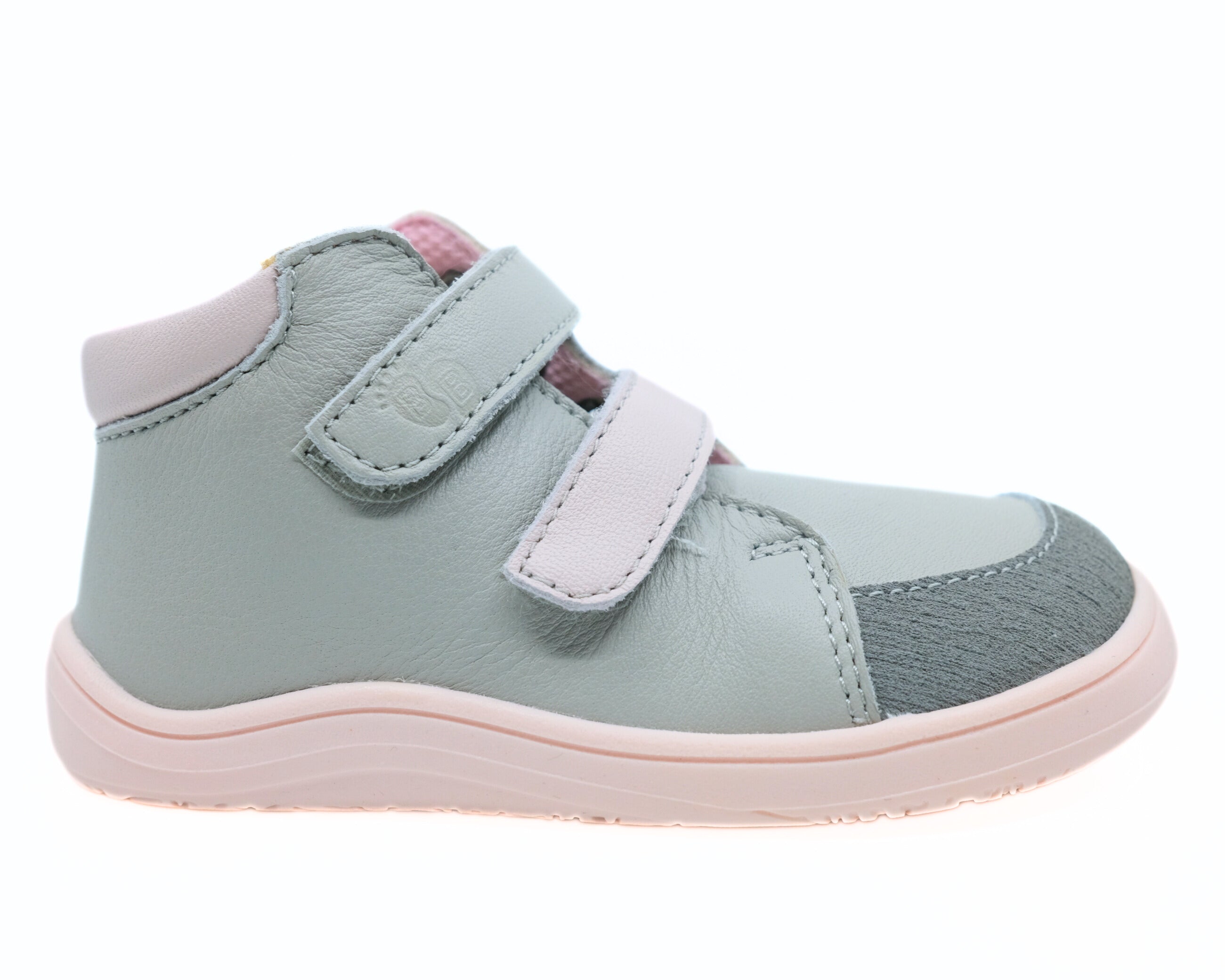 Baby Bare Shoes Febo FALL Grey/Pink