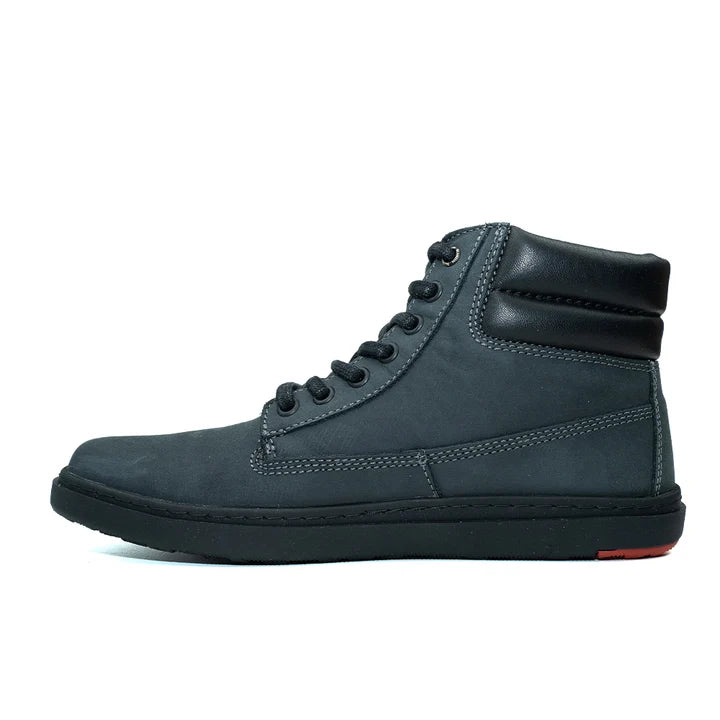 BLUSUN 021W Nubuck Smooth Leather Boot Anthracite