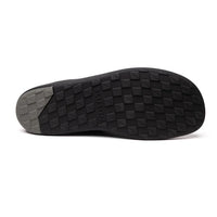 BLSN-040W Pine Green Suede Barefoot Boot flexible TPU outsole and tread pattern