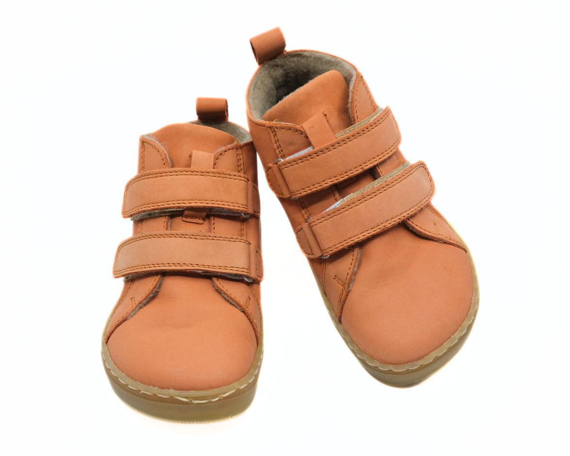 OK Bare Lime Olive Winter Barefoot Boots