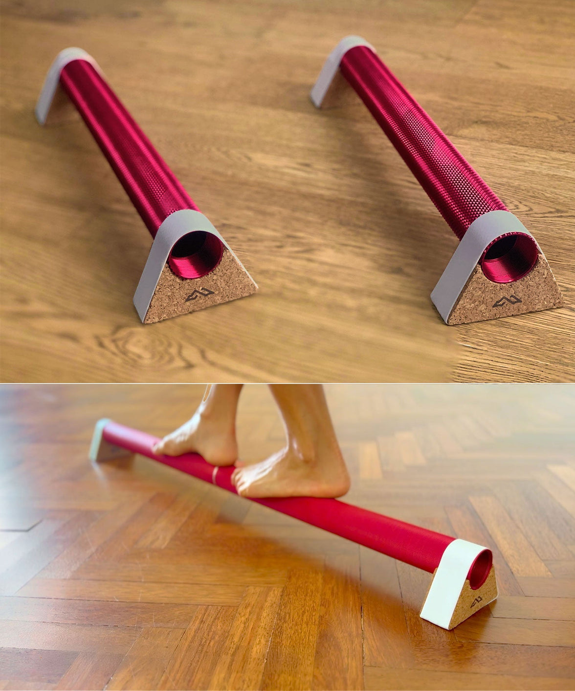 NeuroBeam™ | Adaptive Textured Foot-Stimulating Barefoot Balance Bar