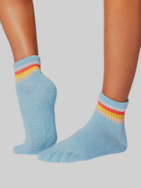 ToeSox Melody Full Toe yoga socks, alternative view