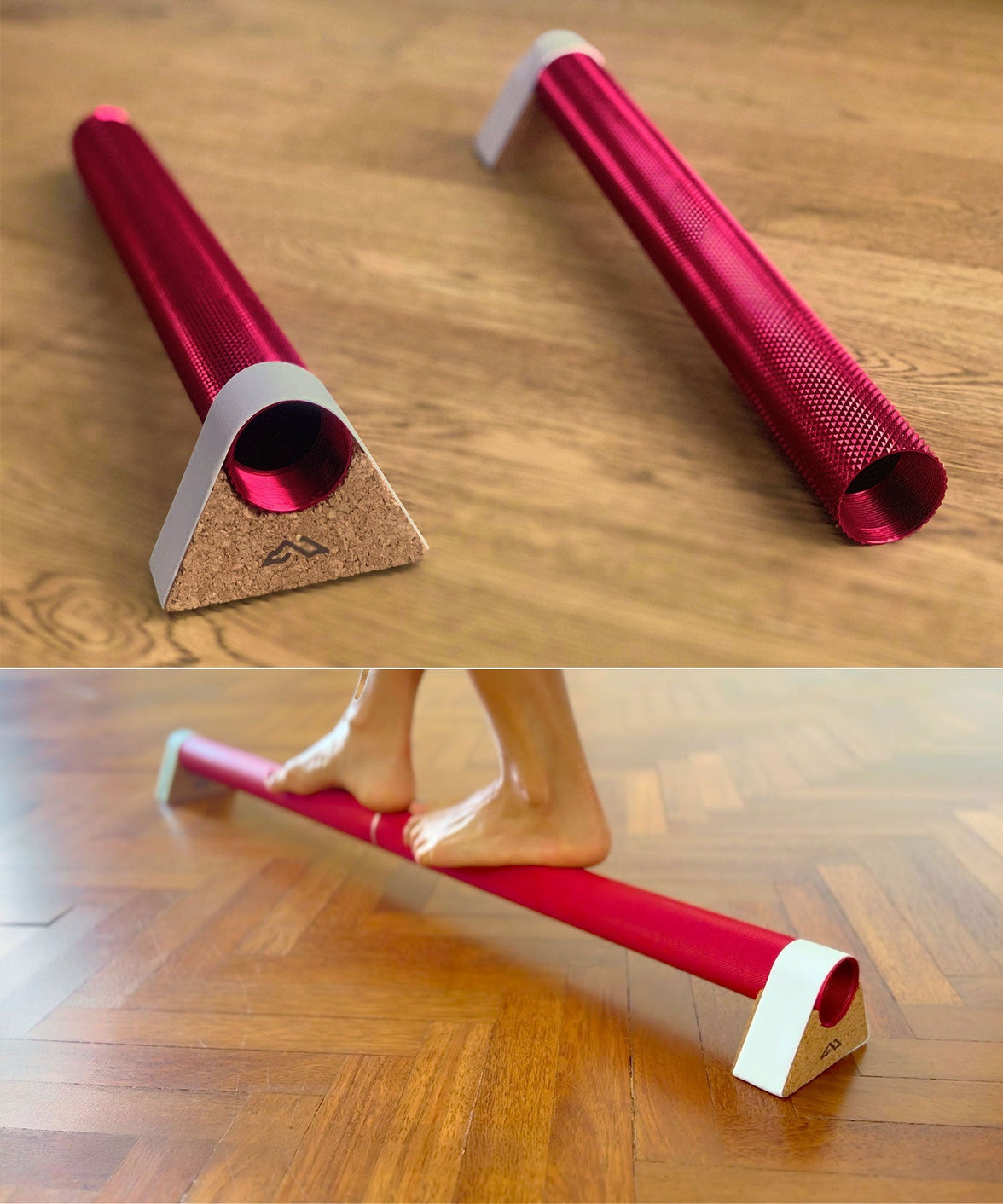 NeuroBeam™ | Adaptive Textured Foot-Stimulating Barefoot Balance Bar