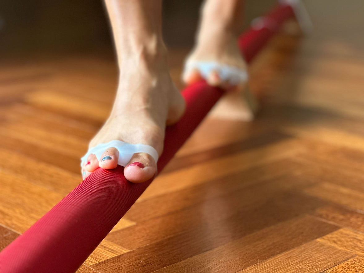 NeuroBeam™ | Adaptive Textured Foot-Stimulating Barefoot Balance Bar