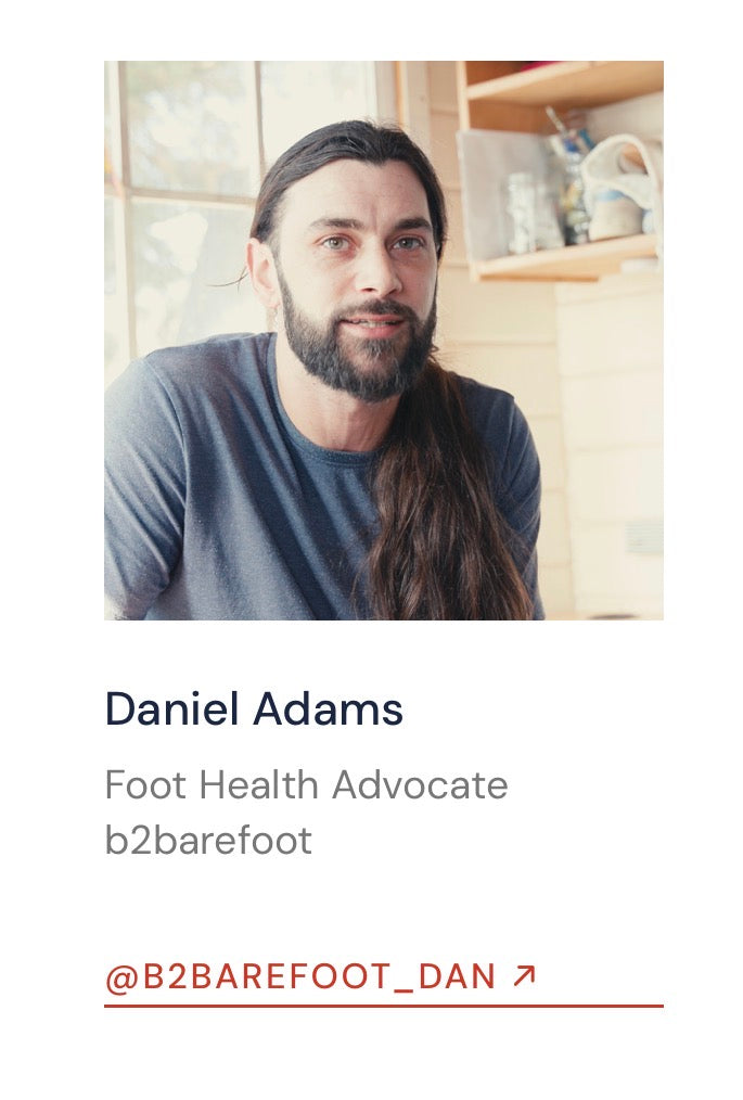 Daniel Adams, Foot Health Advocate featured in the documentary Stupid Shoes