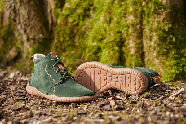 Josef Seibel Wynona 05 Tanne fleece-lined barefoot ankle boot product shot