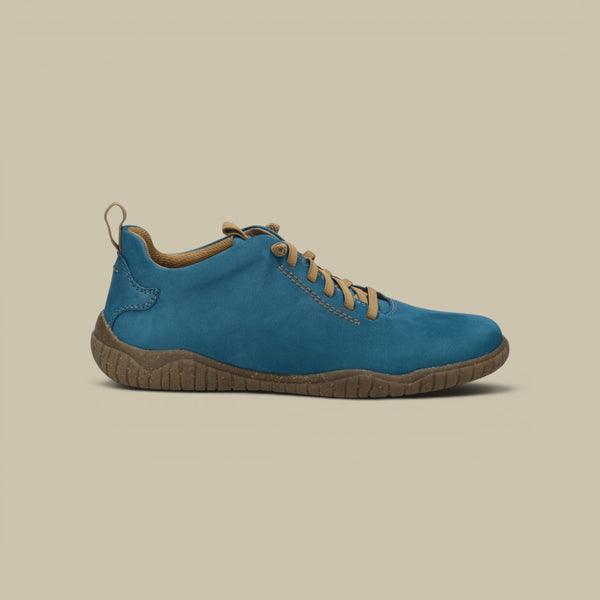 Josef Seibel Wynona 06 Teal barefoot shoe product shot on light background