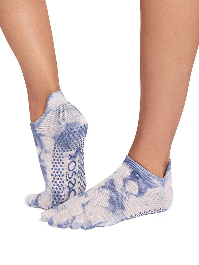 ToeSox low rise full toe yoga grip socks - additional view 7