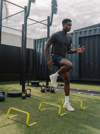 LONO HYPE Barefoot Cross-Training Shoes, on-foot lifestyle photograph